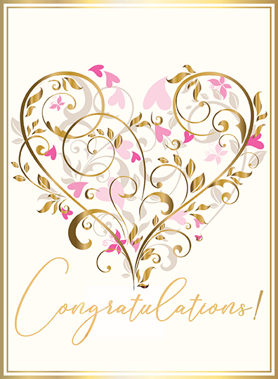 Congratulations - Heart
