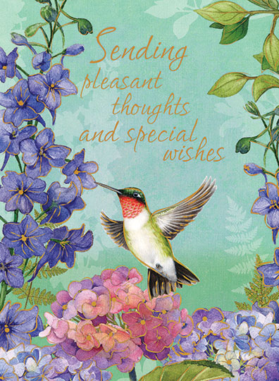 Sending pleasant thoughts - bird