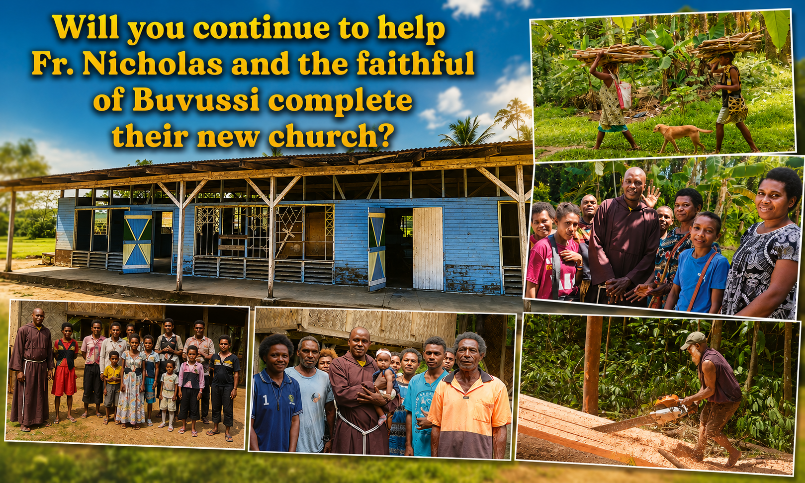 Buvussi Holy Family Church Update