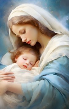 in honor of the Blessed Mother.