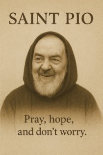 in honor of Saint Pio.